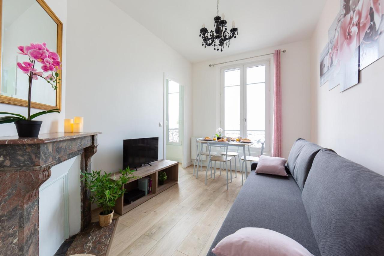Le Charme Haussmannien-10 Min Paris Apartment Argenteuil Exterior foto