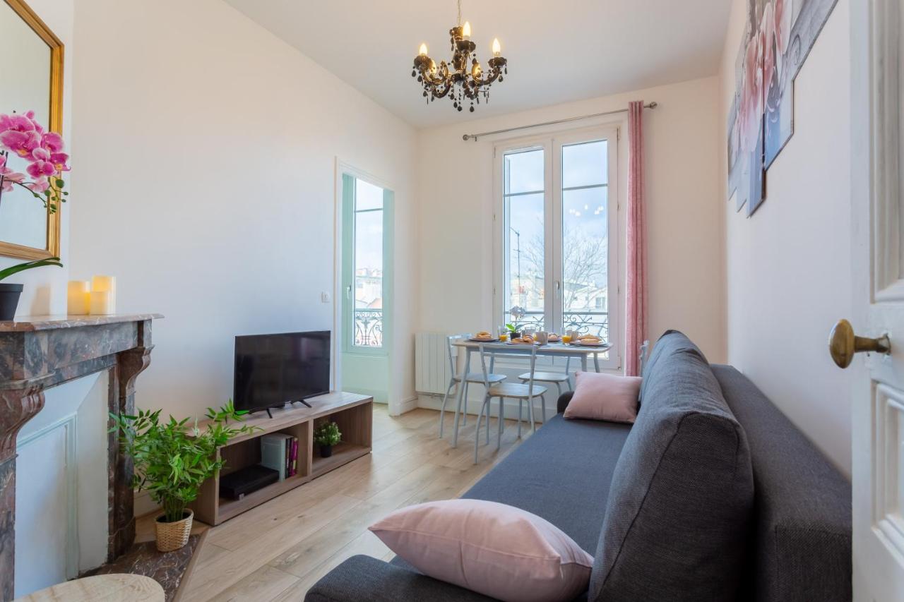 Le Charme Haussmannien-10 Min Paris Apartment Argenteuil Exterior foto